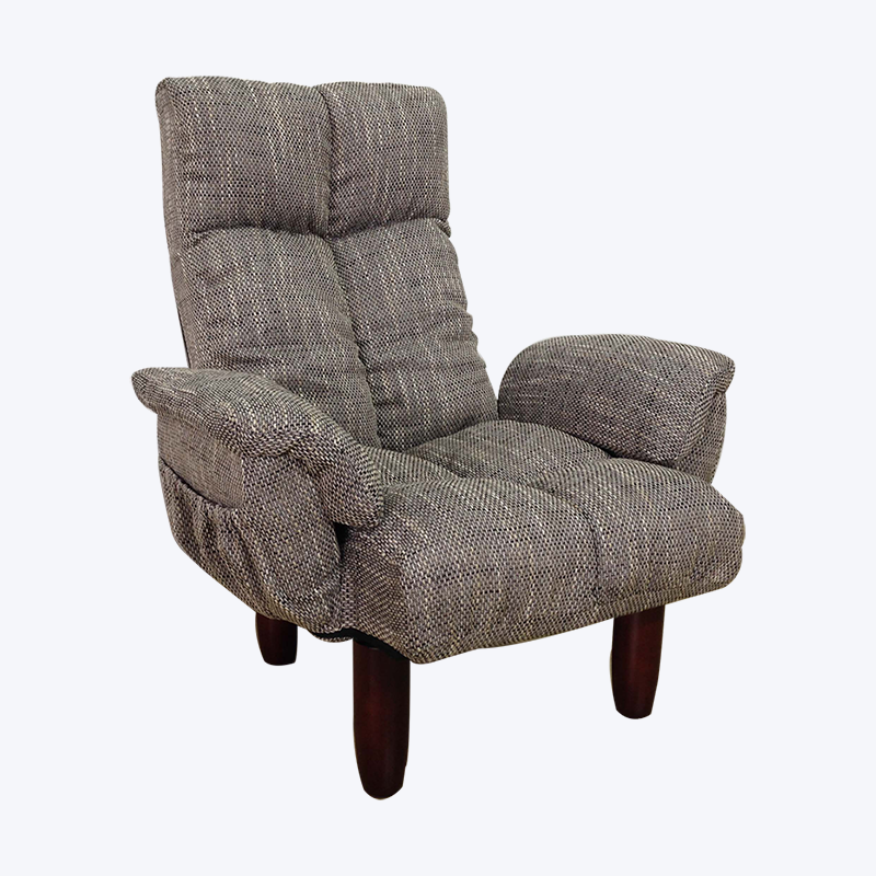 เก้าอี้โซฟาขาสั้นนุ่มสบายมีที่วางแขน CIA-M10